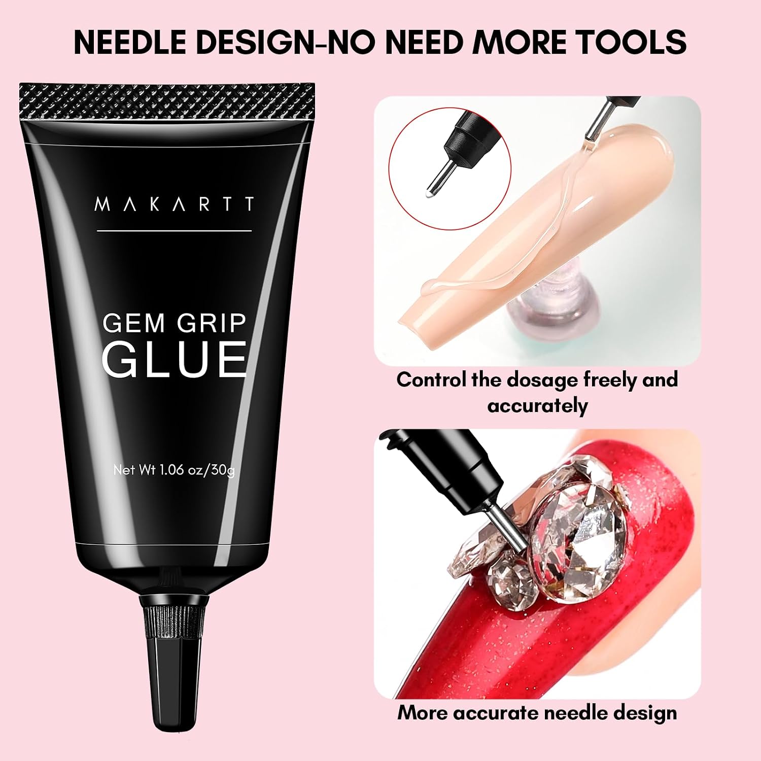 Detalle 2 de Makartt Nail Gem Glue 30ml