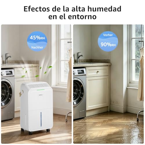 Thumbnail 7 de KNKA Deshumidificador 16 L/d, silencioso y práctico para casa