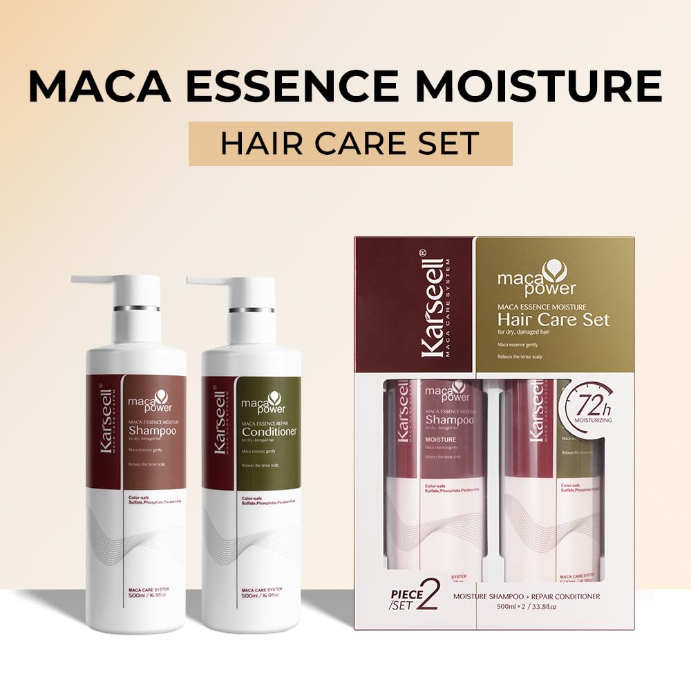 Detalle 2 de Karseell Maca Essenz Haarpflege 500 ml 💇♀