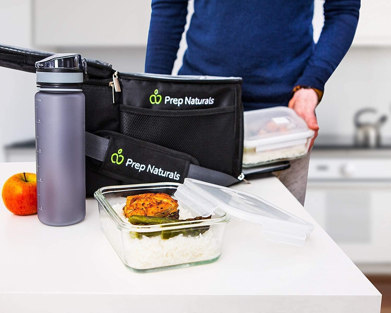 Thumbnail 6 de Glass Meal Prep Container 880 Millilitres Airtight 🥣