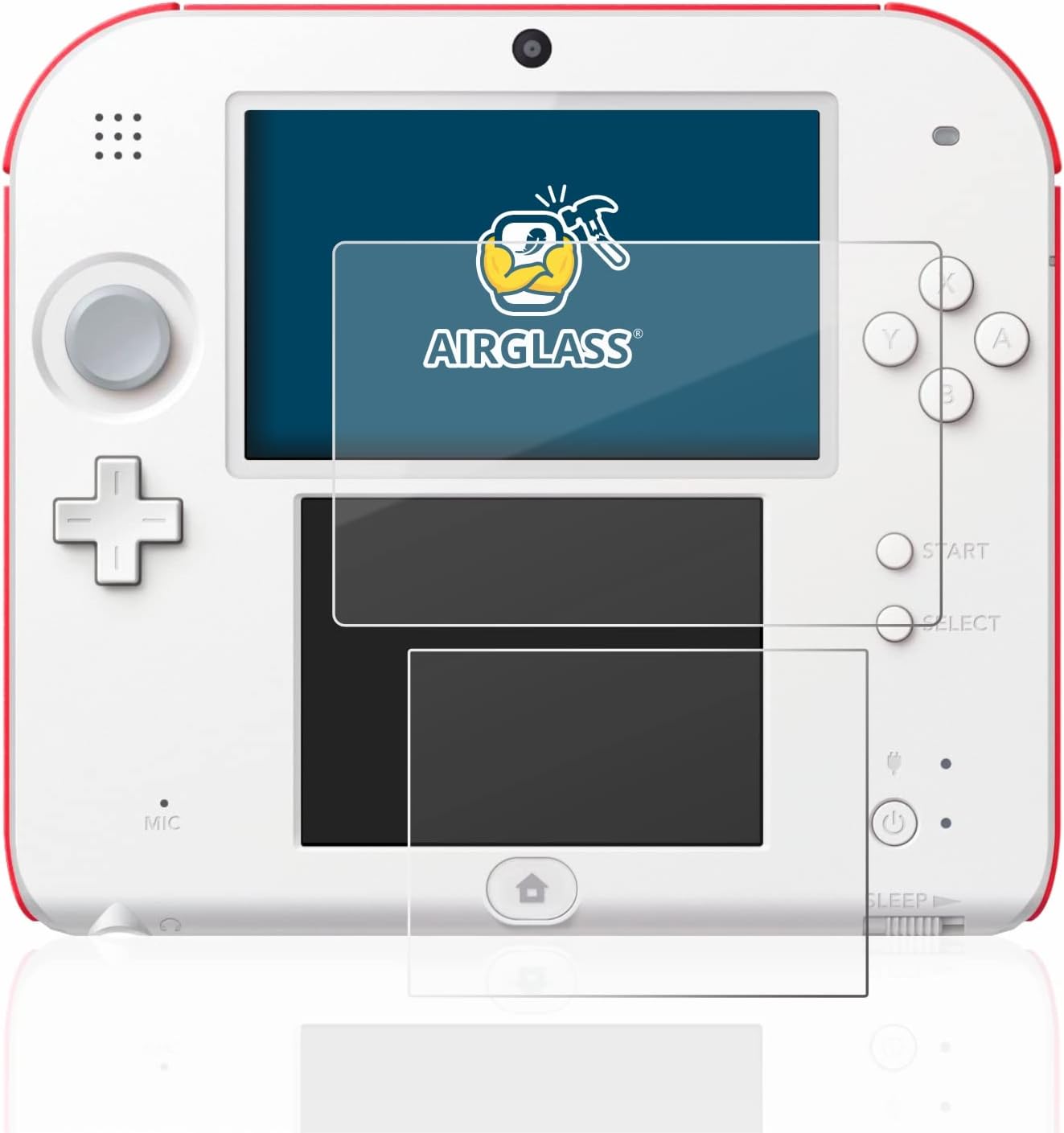 Detalle 2 de BROTECT Schutzglas für Nintendo 2DS 9H