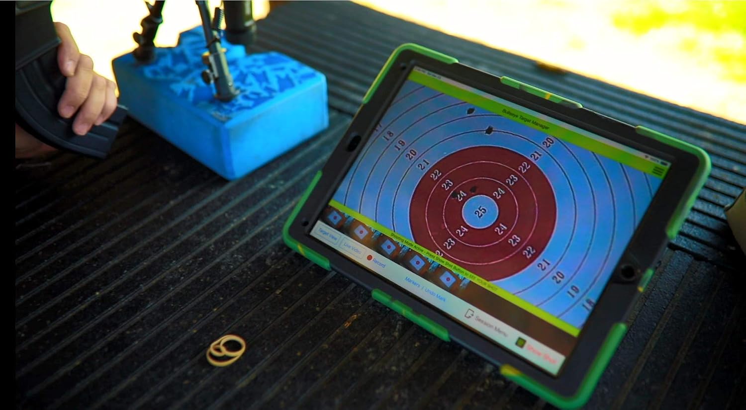 Detalle de Shooting Made Easy Bullseye target camera, 1-mile range