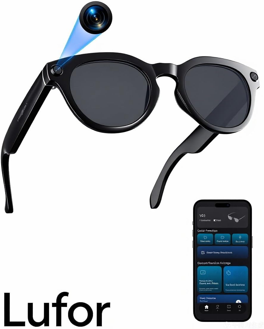 Detalle de Orpnkna Smart Glasses 8MP Camera