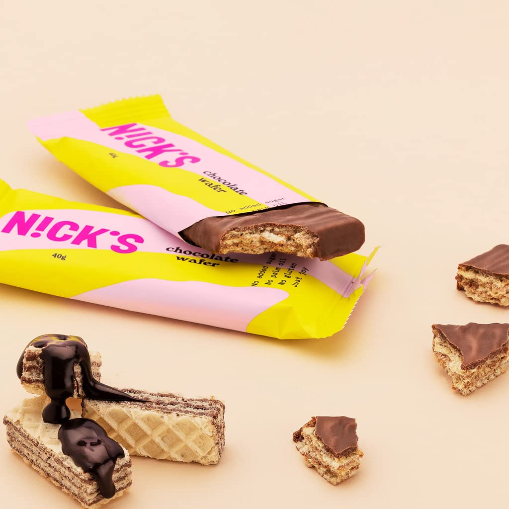 Thumbnail 5 de NICKS Keto Schokolade Riegel Probierpaket (12 Snacks) – zuckerfrei, glutenfrei, low carb
