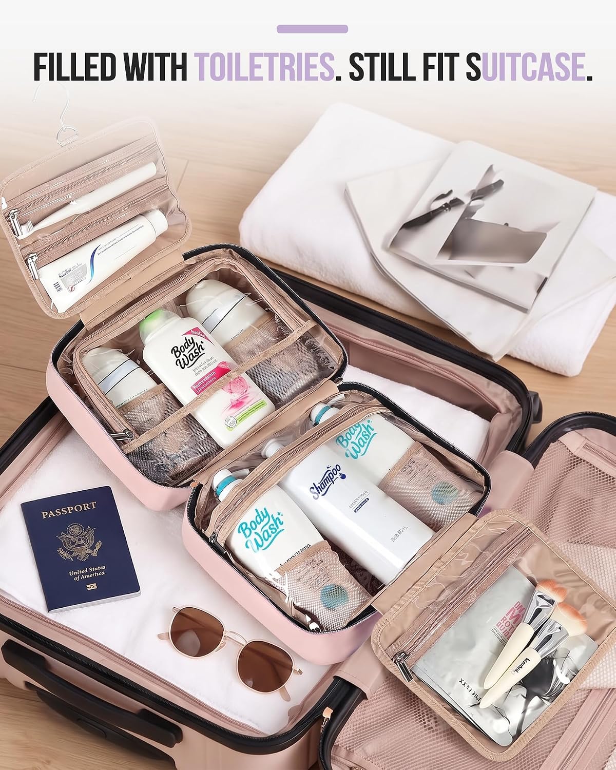 Thumbnail 6 de NISHEL Hanging Toiletry Bag 9.7L