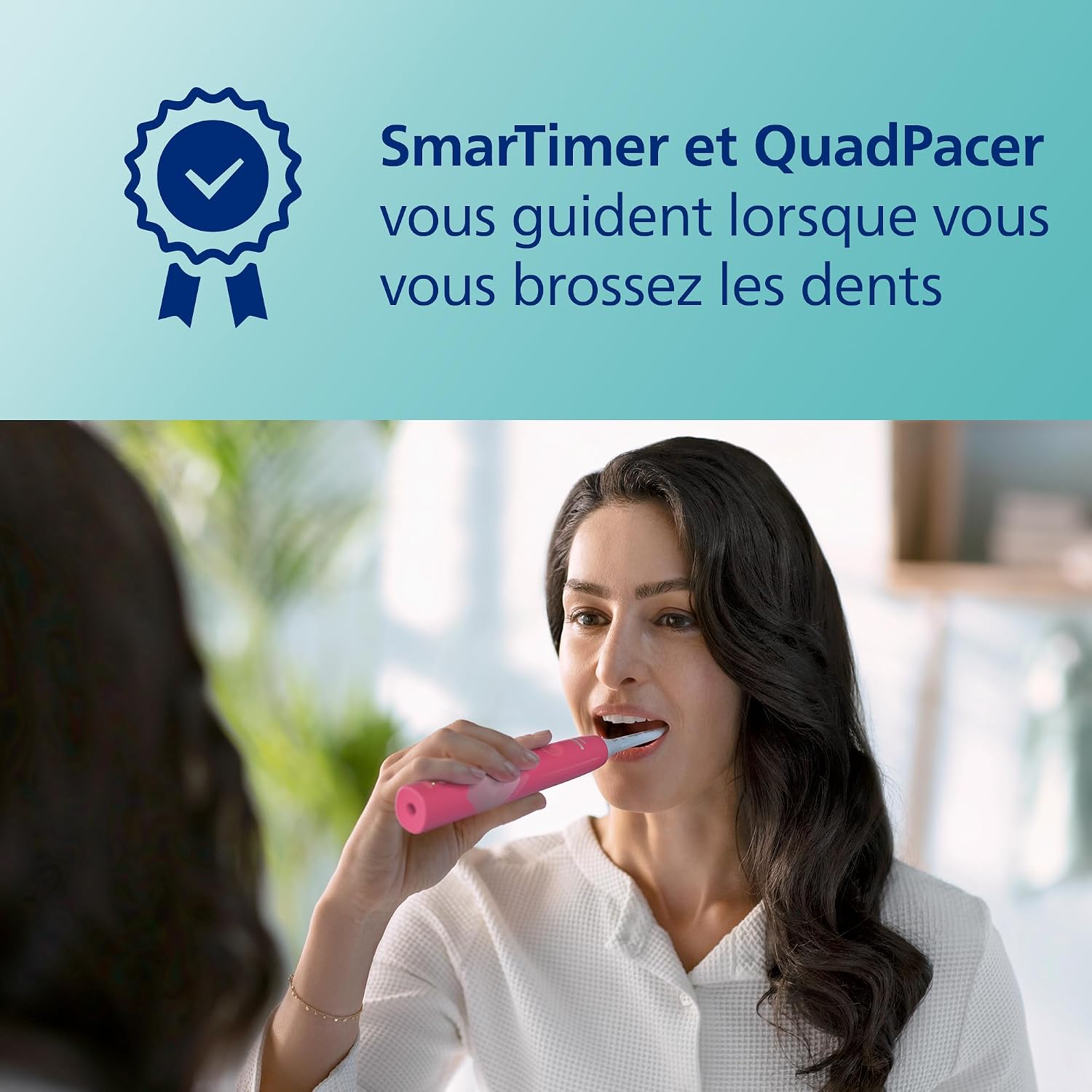 Thumbnail 4 de Philips Sonicare 4100 Brosse à dents électrique sonique 2 modes HX3689/41 🪥