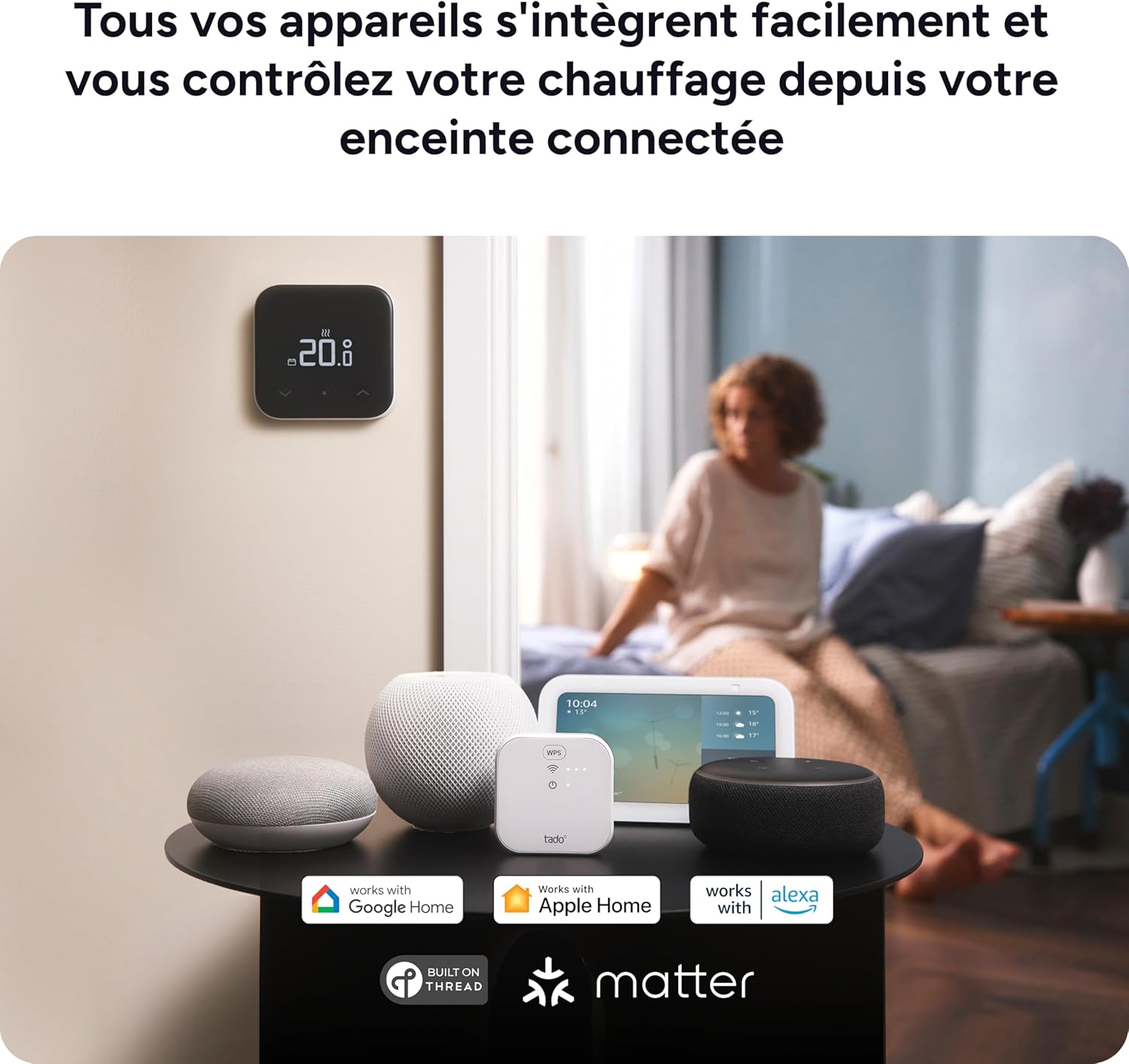 Thumbnail 3 de tado° Smart Thermostat X — Thermostat câblé intelligent pour une gestion centrale et par pièce
