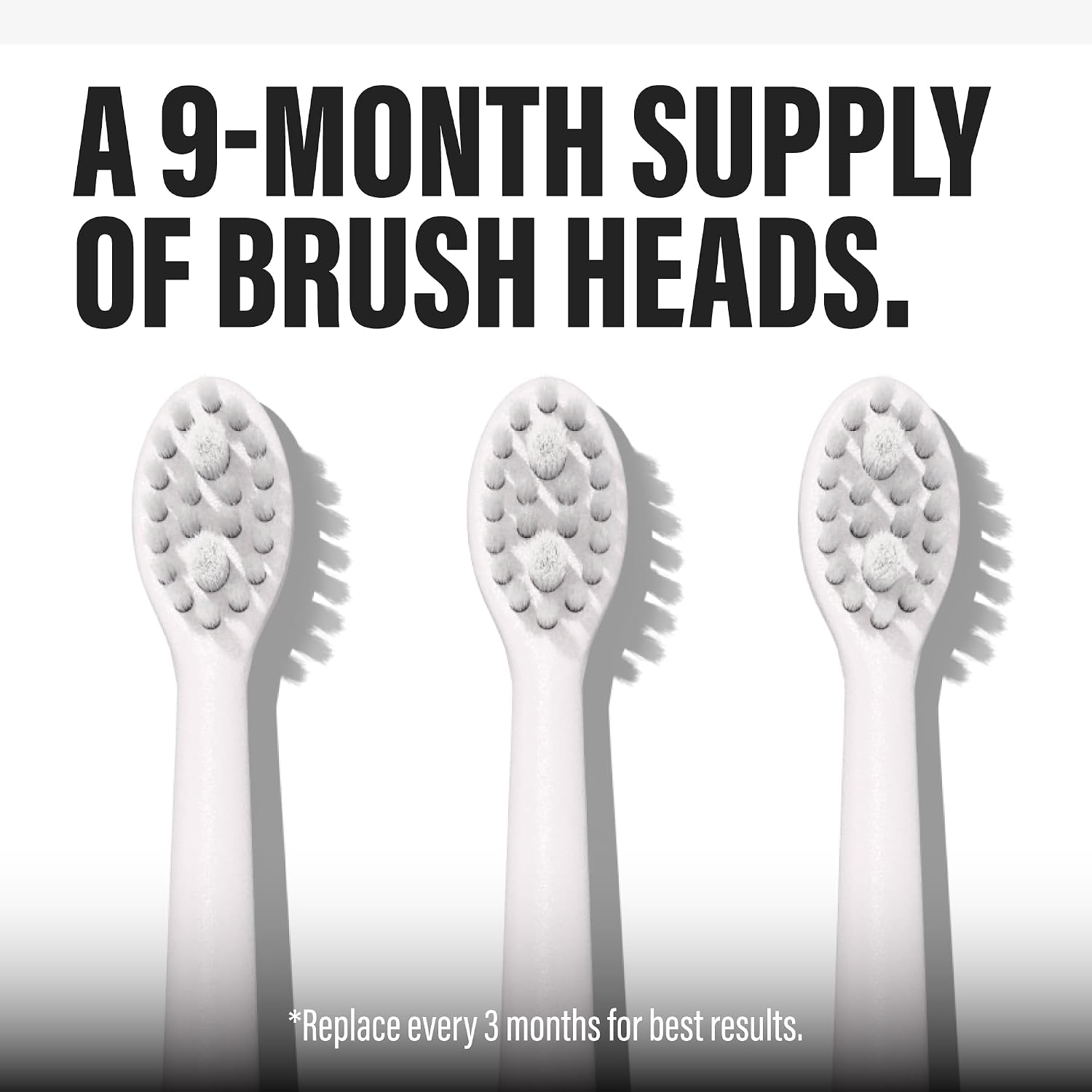 Thumbnail 2 de Spotlight Oral Care Sonic Toothbrush Replacement Heads – 3 Pack (Micro-Action bristles) for Spotlight Sonic Toothbrush
