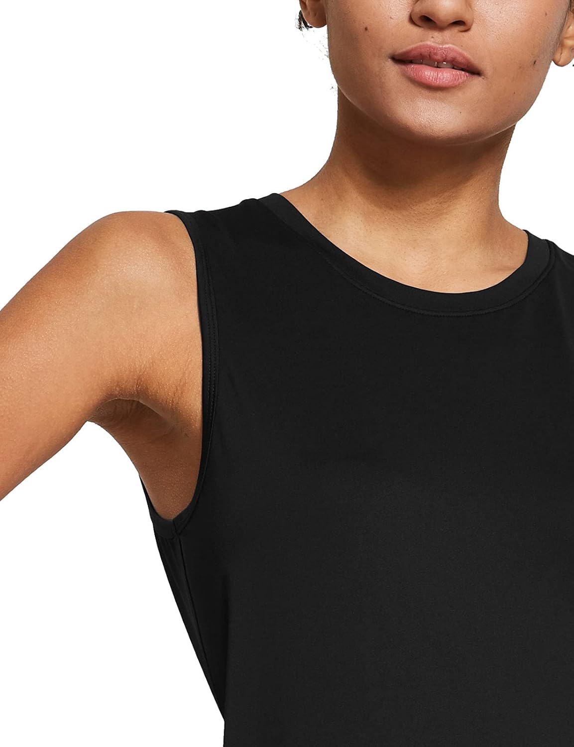 Detalle de baleaf Women’s Sleeveless Workout Tank Tops for Running, Yoga & Gym (Cool-Dry, 4-Way Stretch)