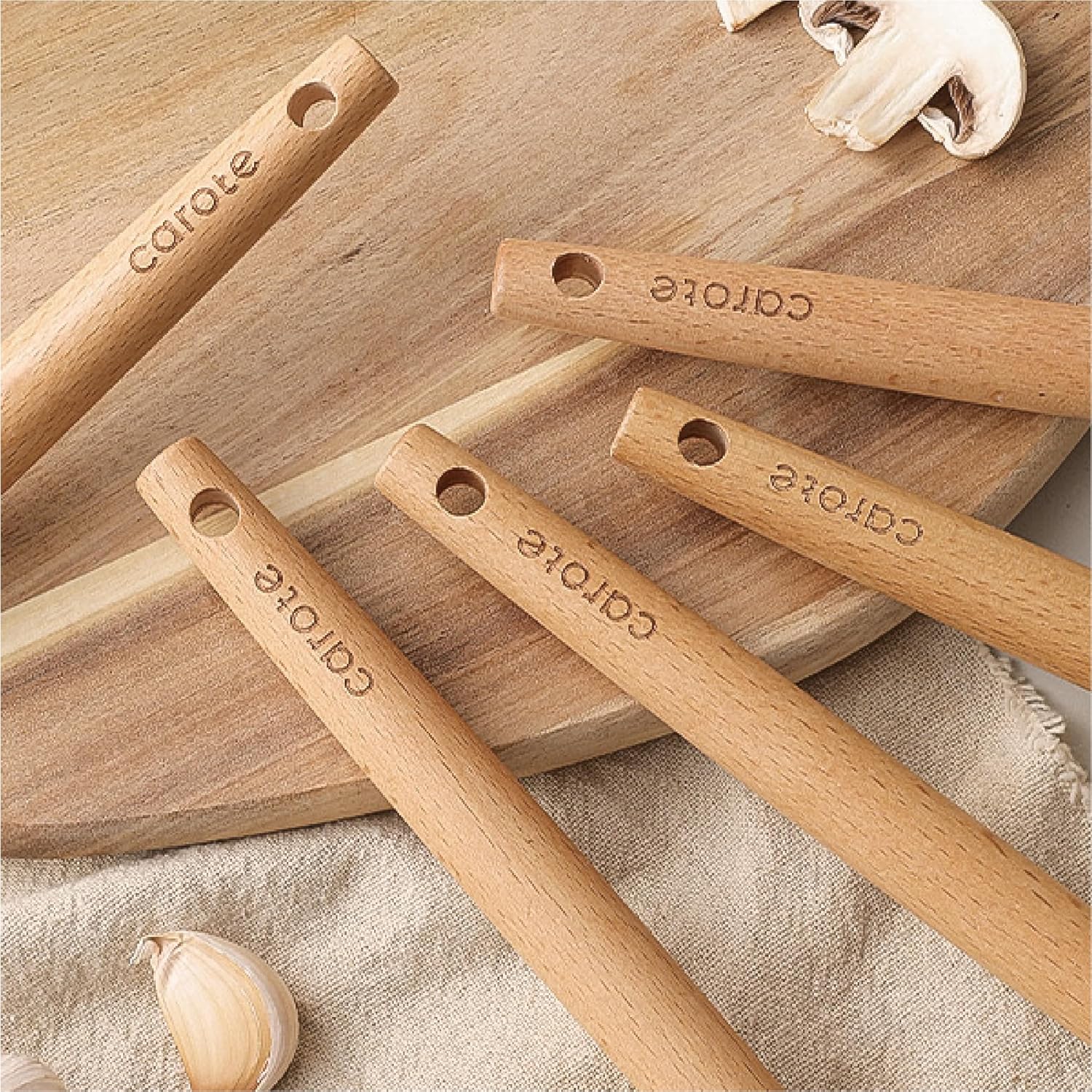 Thumbnail 5 de CAROTE Silicone Cooking Utensils Set 10 Pc