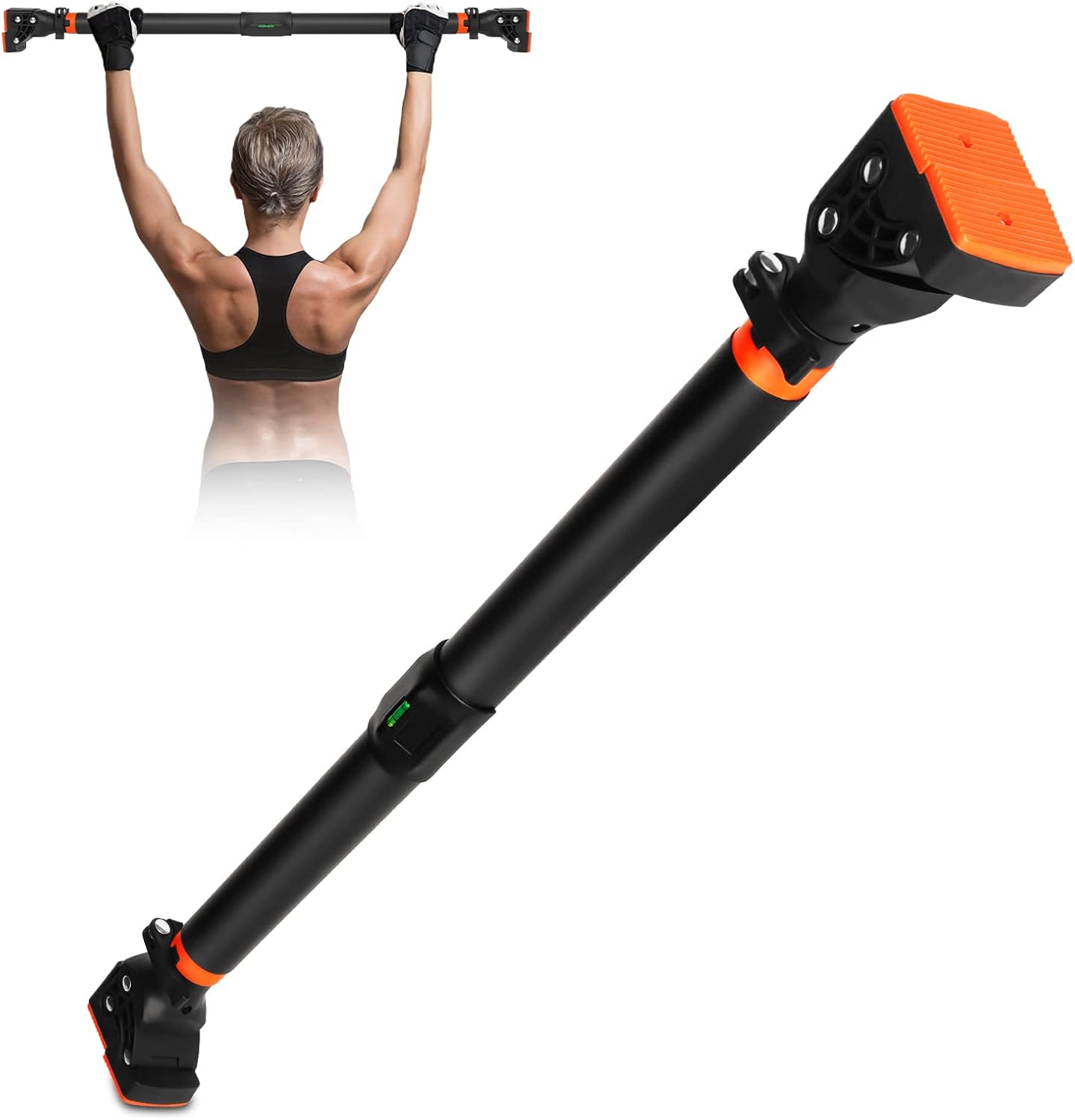 Detalle de Door Frame Pull Up Bar 200 kg for Home Workouts 💪