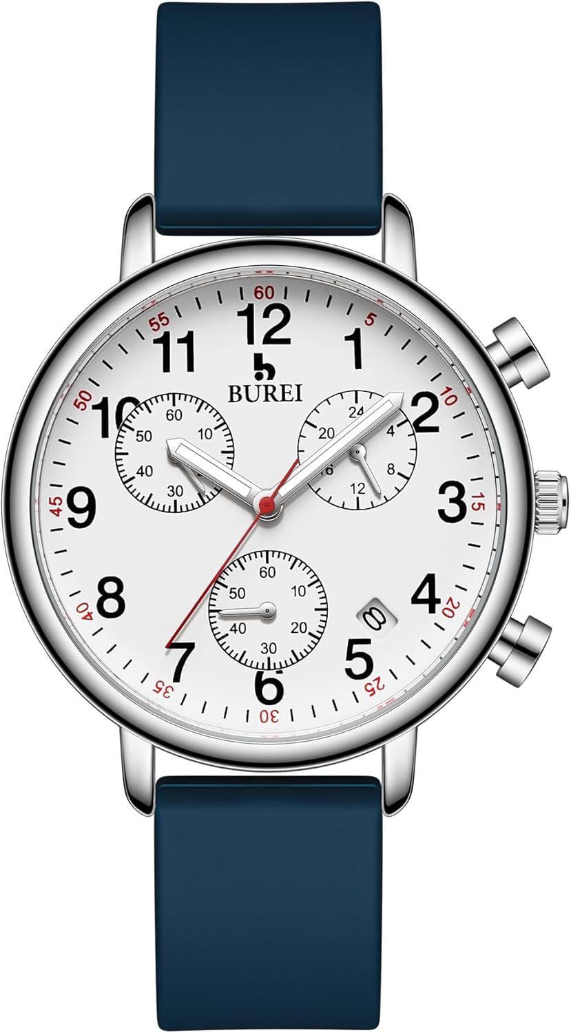 BUREI Montre d'infirmière étanche