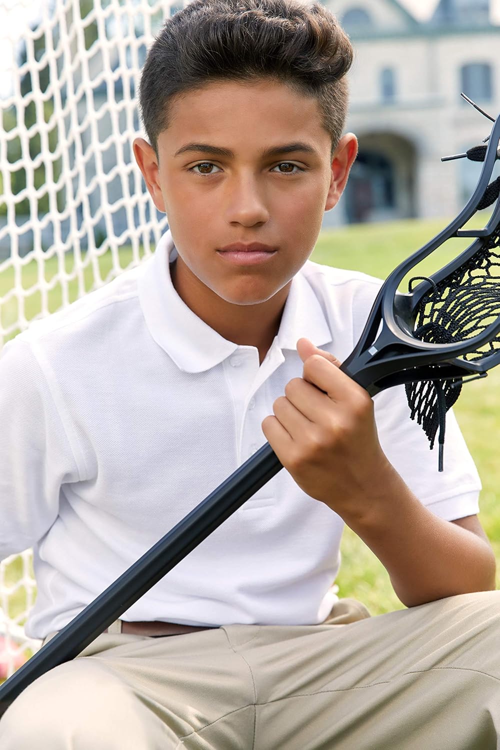 Detalle 2 de French Toast Boys Pique Polo School Uniform Shirt