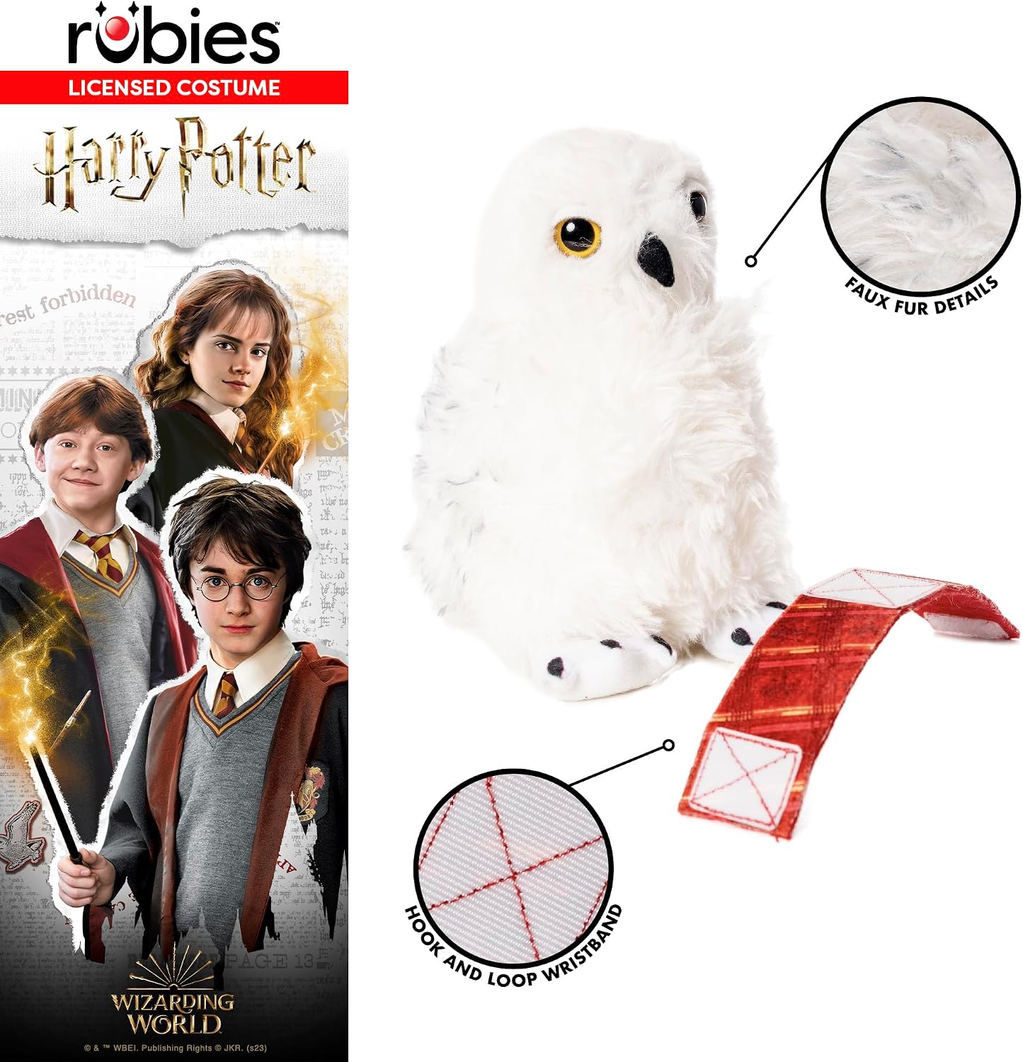 Detalle de Rubies Hedwig Plush One Size