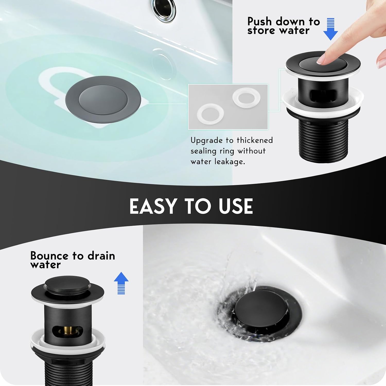 Thumbnail 5 de Waterfall basin mixer tap, 1 hole