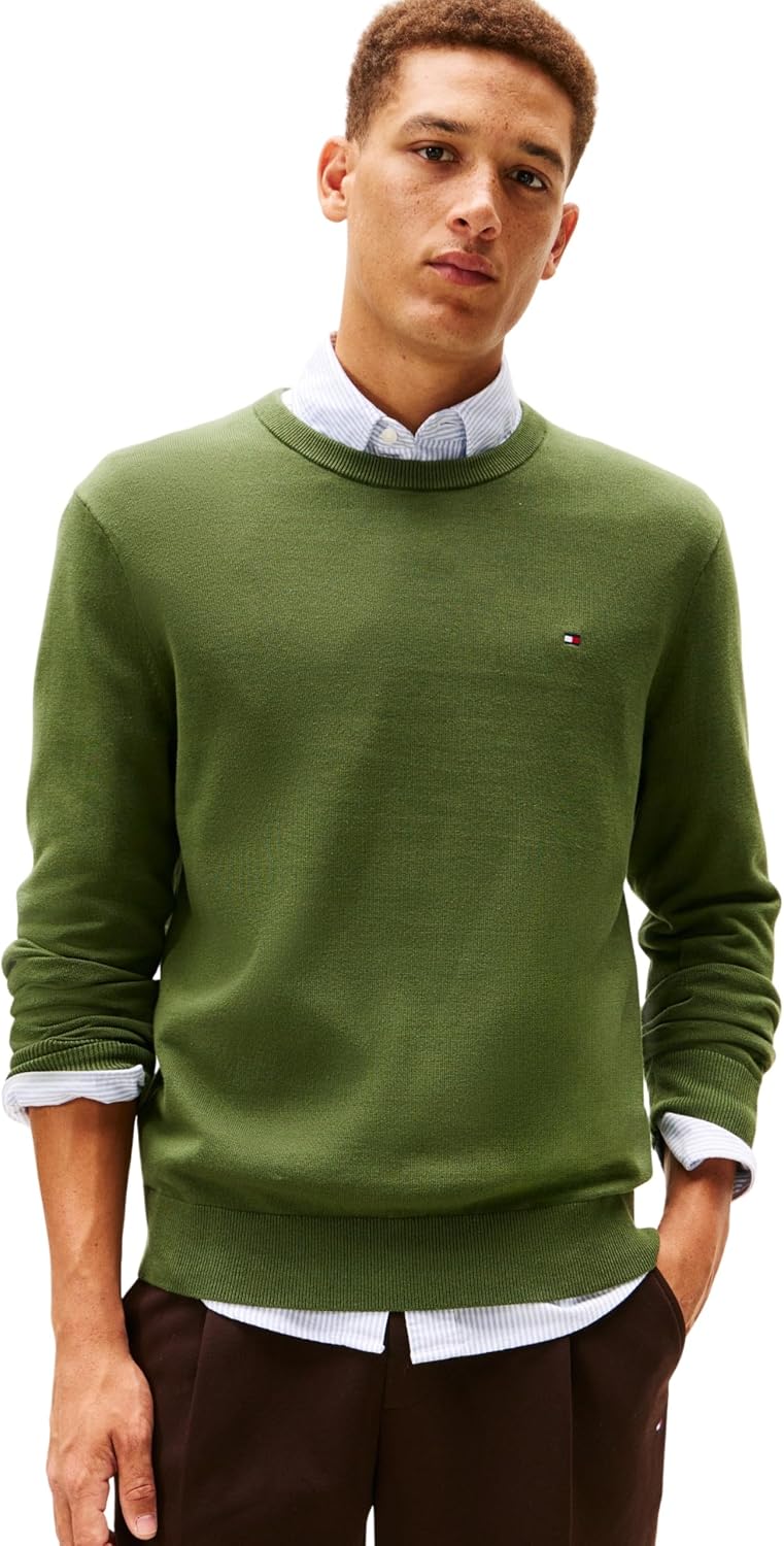 Detalle de Tommy Hilfiger Jersey Essential Cotton cuello redondo