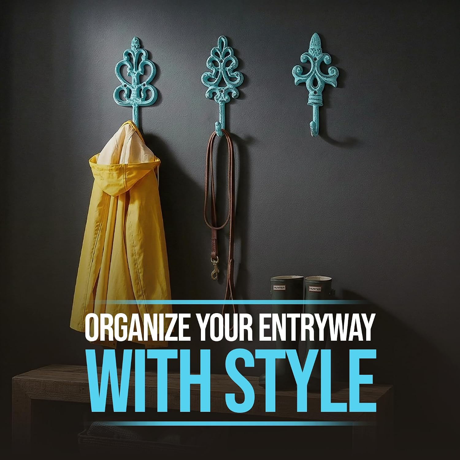 Detalle 2 de Comfify Wall Hooks Set of 3