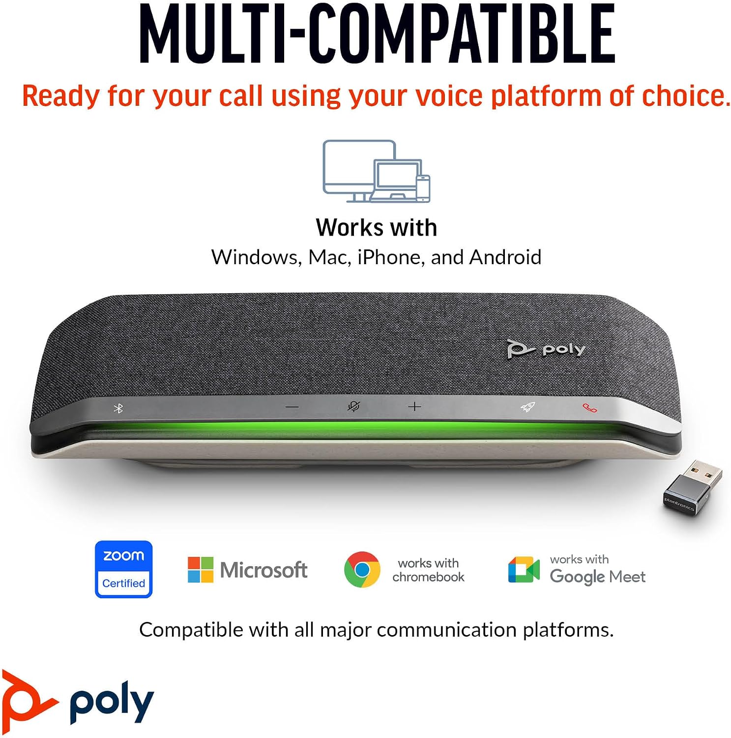 Thumbnail 5 de POLY Sync 40+ haut-parleur intelligent 30 heures