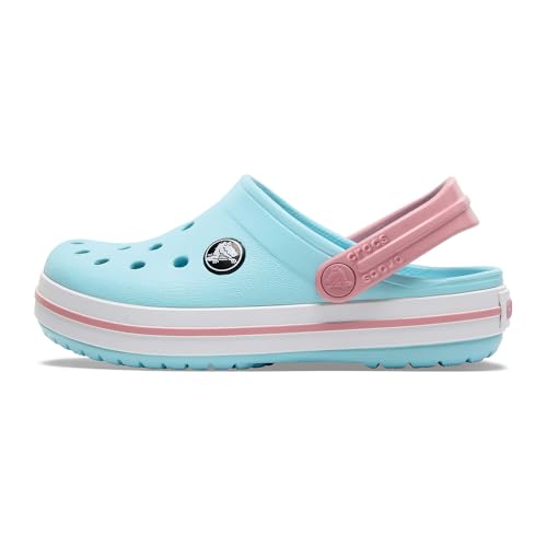 Thumbnail 1 de Crocs Unisexe Enfant Crocband Clog K – Ice Blue/White, pointures 28/29 EU
