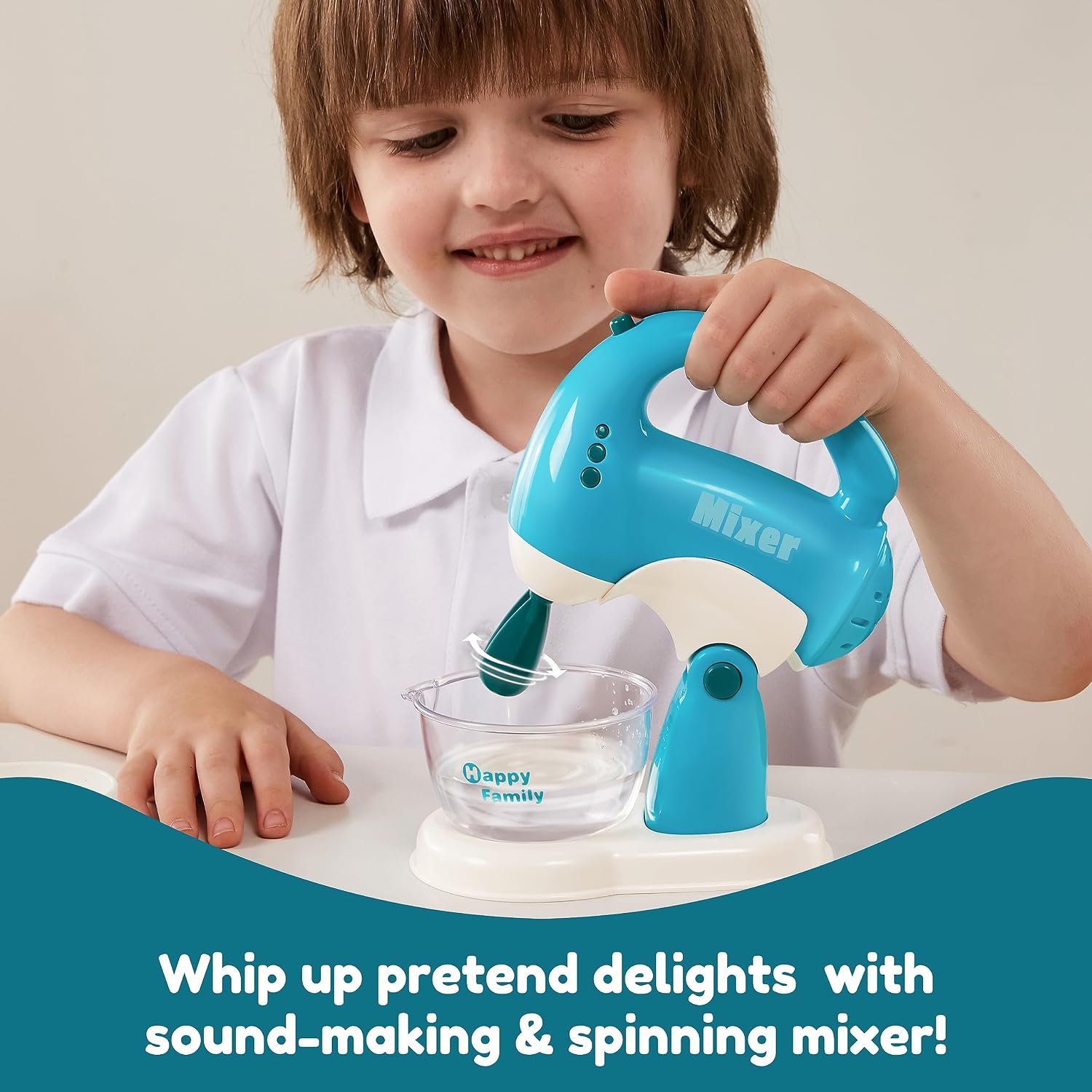 Thumbnail 3 de JOYIN Educational Kitchen Toy Set for Kids – Blue, with Coffee Machine, Toaster & Mixer (30+ pieces)