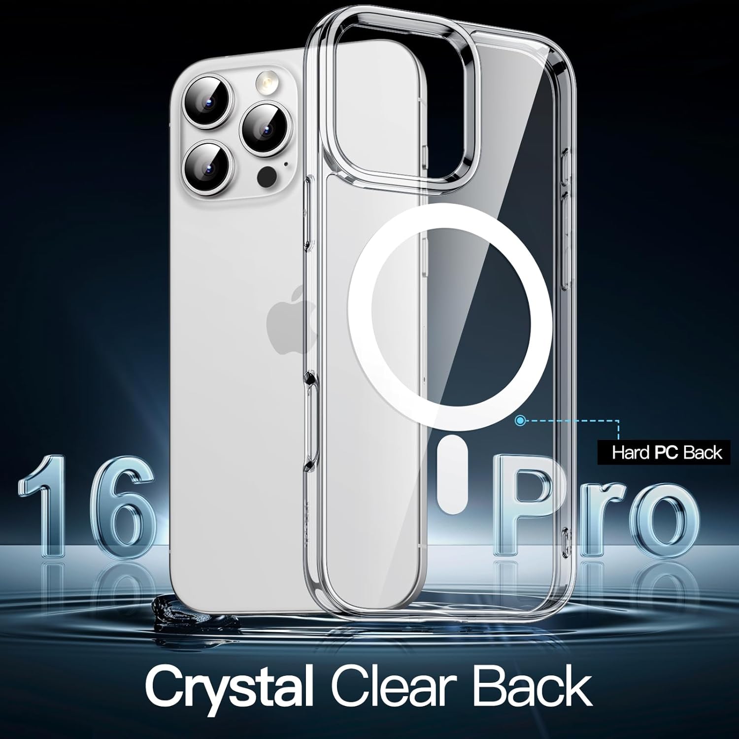 Thumbnail 2 de JETech Magnetic Case for iPhone 16 Pro 6.3-Inch