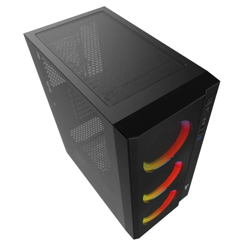 Detalle de Tempest Umbra RGB Torre ATX Negra 🖥