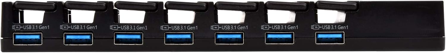 Thumbnail 4 de SilverStone SST-UC03B-PRO – 7-portowa stacja USB 36 W do ładowania i transferu danych