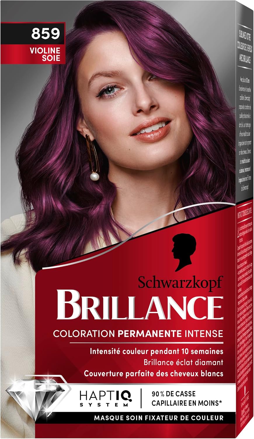 Schwarzkopf Brillance Violine Soie 859 10 semaines 💇♀