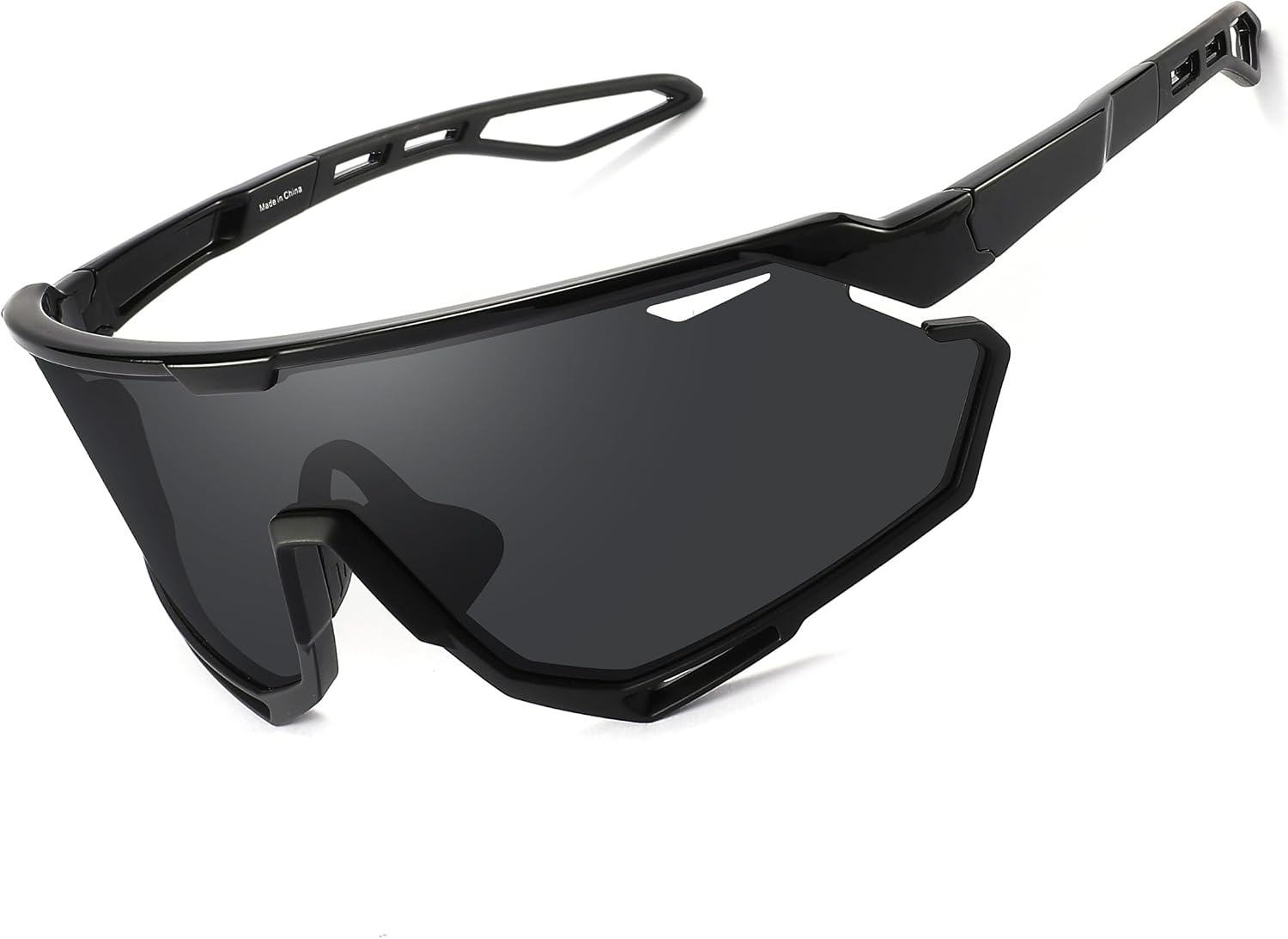 Detalle de SINSPORT eyewear Occhiali sportivi: protezione UV400 per ciclismo, guida e attività all’aperto