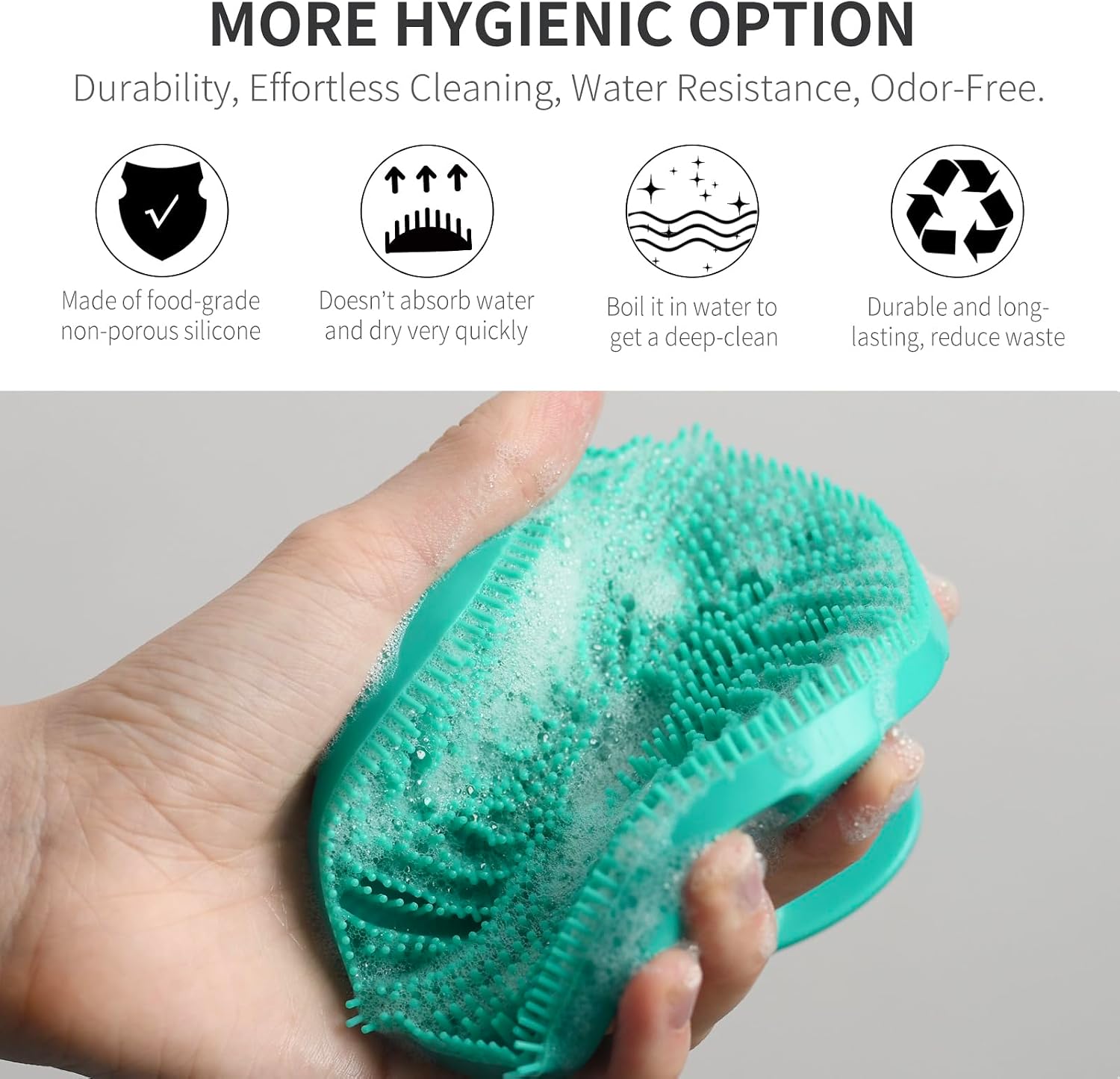 Thumbnail 1 de Beautail Upgrade 3rd Gen Silicone Body Scrubber