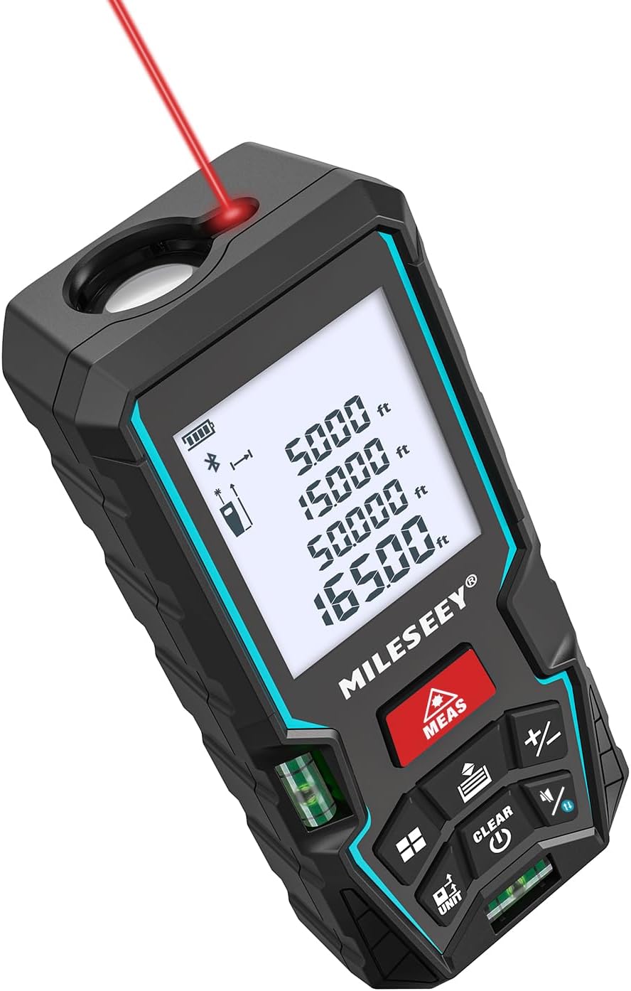 Detalle de MiLESEEY D5T Laser Entfernungsmesser 50 m mit APP