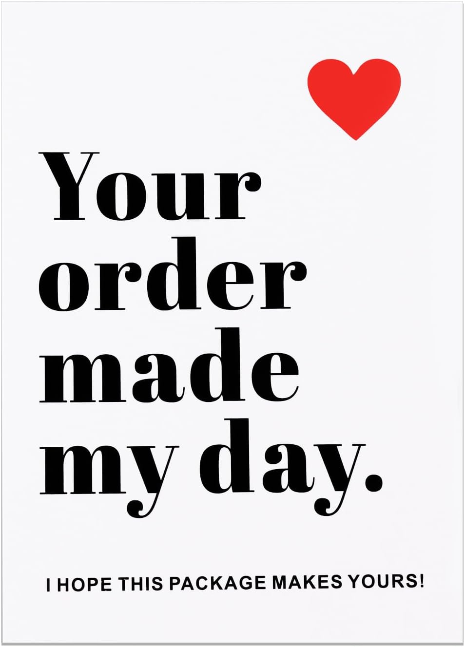 Detalle de Vagocom thank-you cards, 120-piece pack