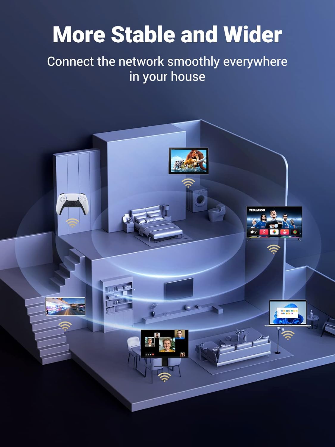 Thumbnail 5 de UGREEN Clé WiFi AC1300 📡