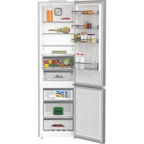 Detalle de Whirlpool WHK 26404 XP5E: frigorífico de libre instalación para cocinas con estilo moderno