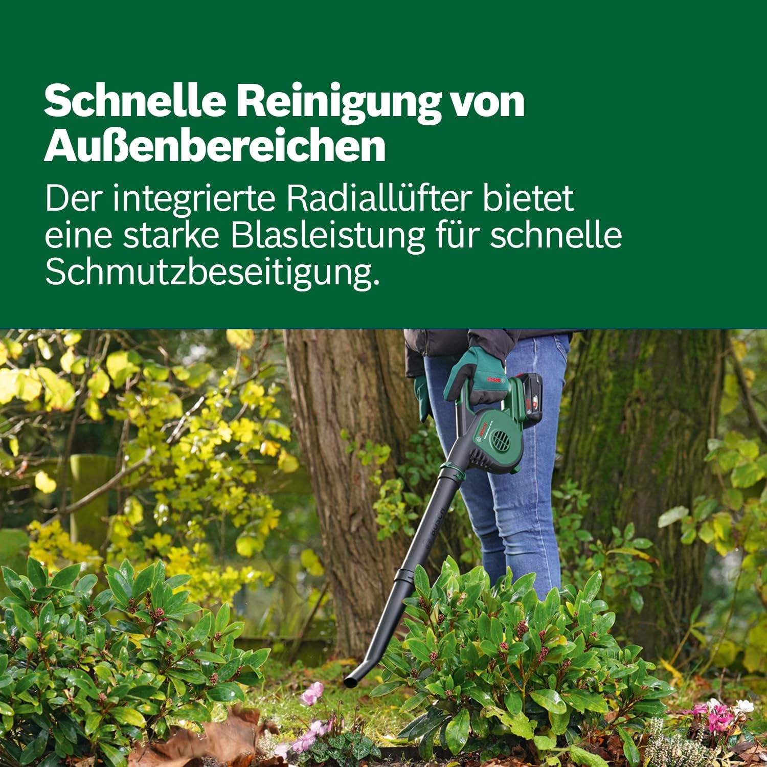 Thumbnail 4 de Bosch Akku-Laubbläser UniversalLeafBlower 18V-130 (18-V-System, ohne Akku)