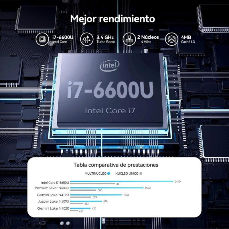 Detalle 2 de Vanwin GLX257KU Portátil i7 16GB 512GB SSD