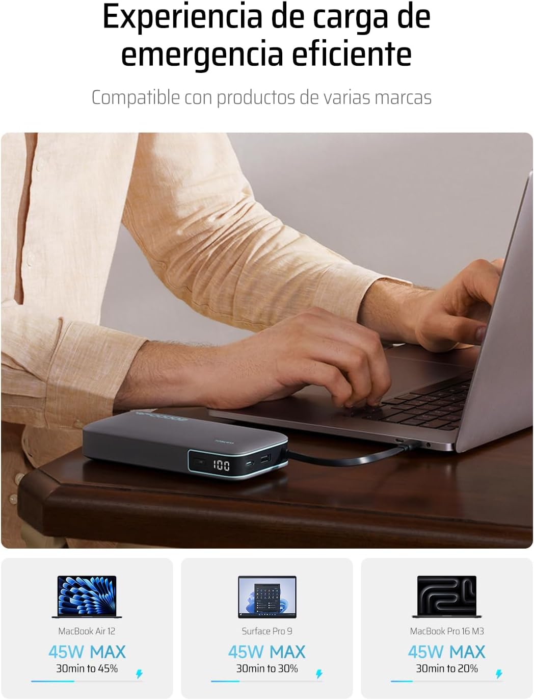 Thumbnail 6 de CUKTECH CP25 Power Bank 20000mAh