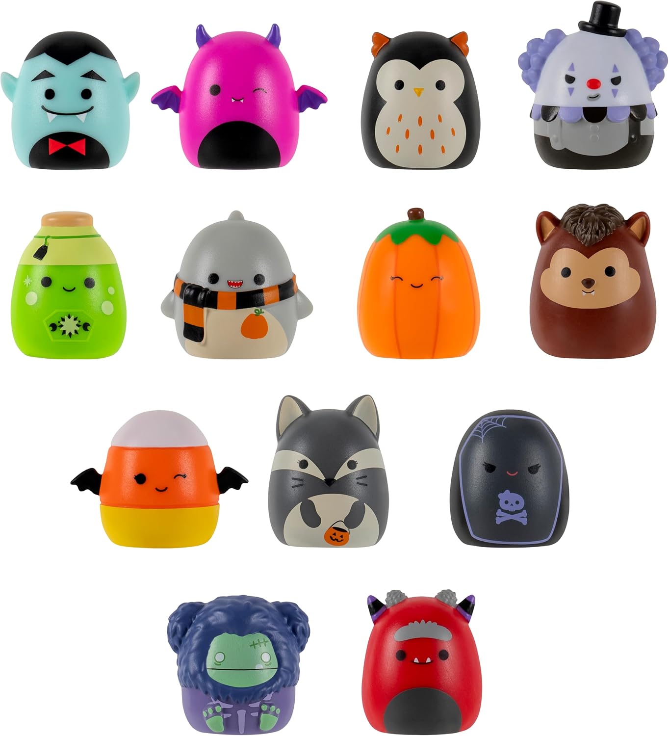 Detalle de Squish-a-longs Halloween Countdown Calendar 13 toys