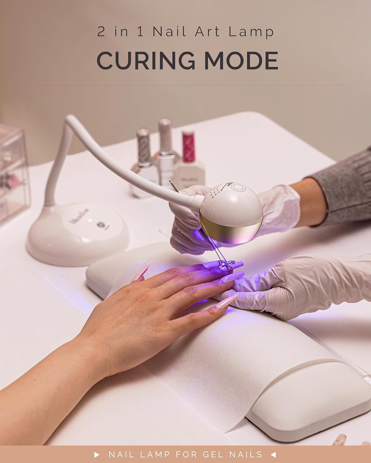 Detalle 2 de MelodySusie Nail Lamp 2000mAh Battery