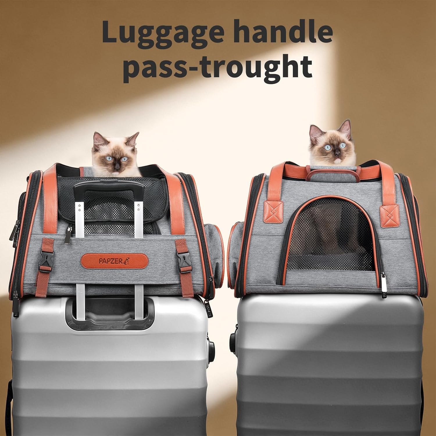 Detalle 2 de Pet Carrier with 900D Oxford Fabric