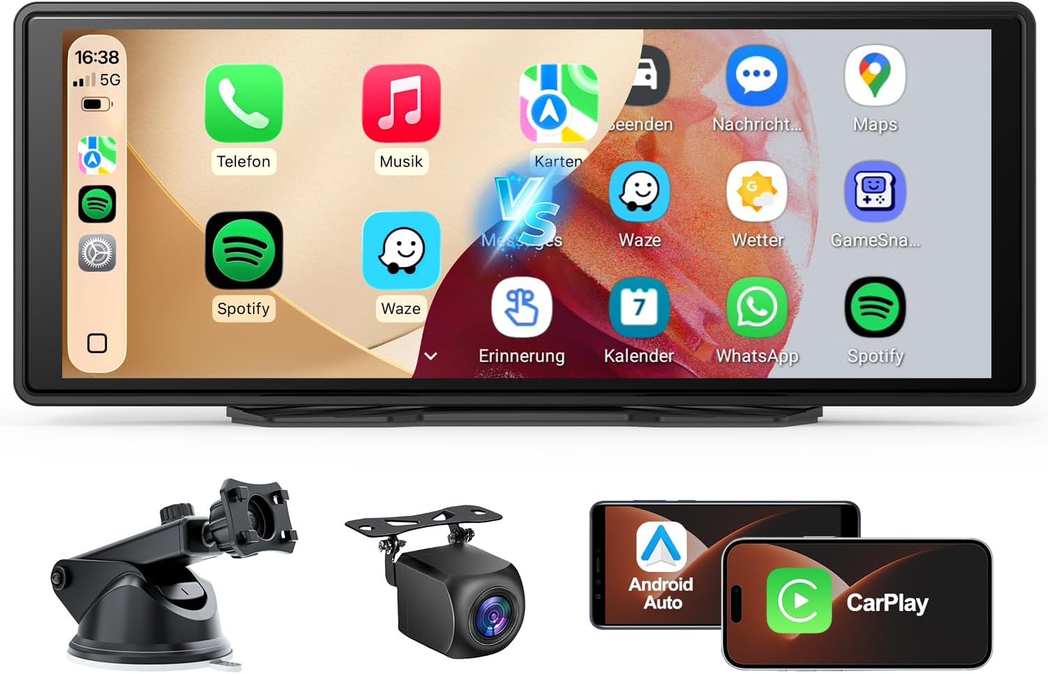 Imagen de CarPlay Bildschirm 9,26 Zoll Wireless Display en OfertitasTOP