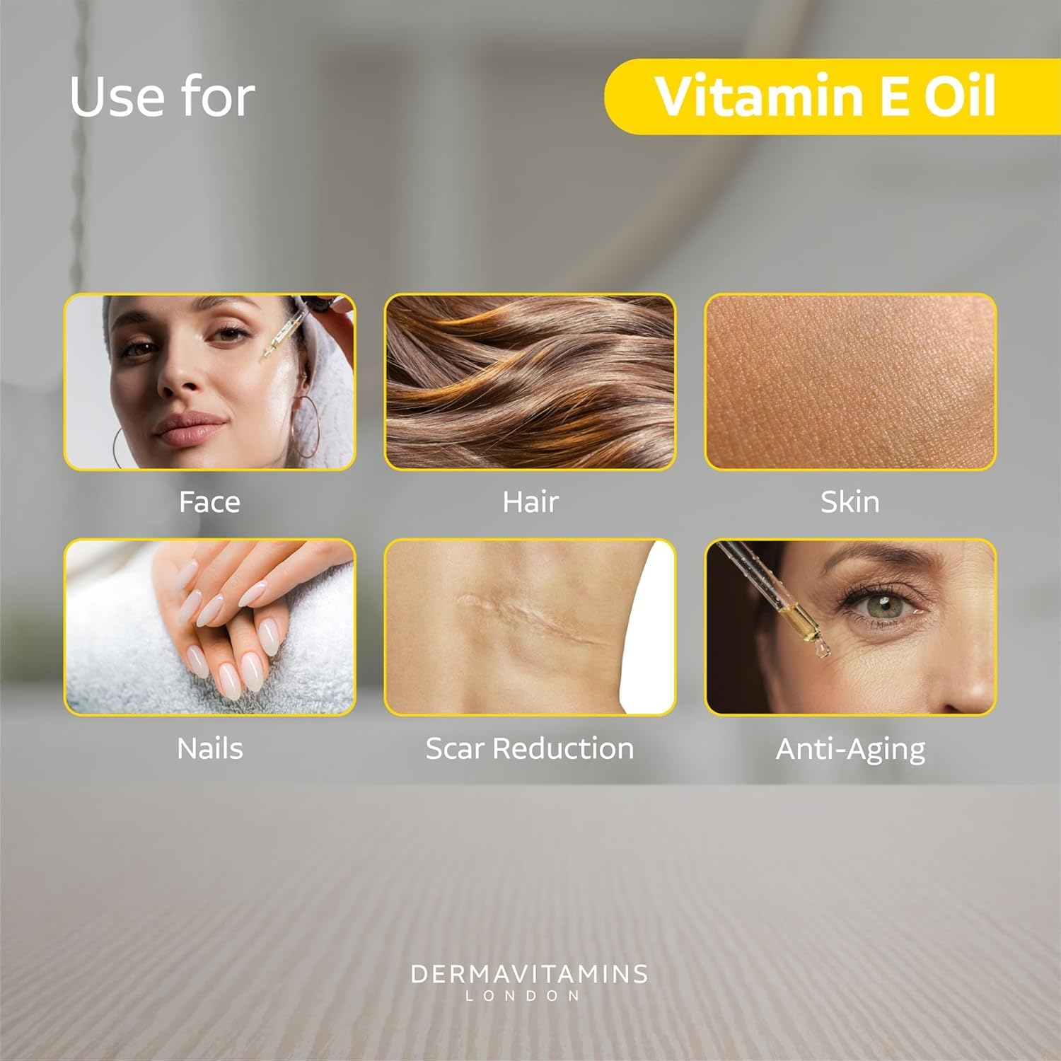 Thumbnail 2 de Dermavitamins Huile de vitamine E 100% naturelle (30 ml) à base d’huile de tournesol