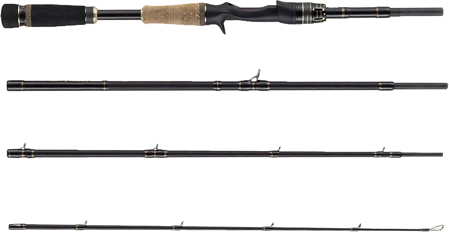 Detalle 2 de アブガルシア ワールドモンスター ベイトロッド 4ピース 7'3"・ルアーMax 300g対応