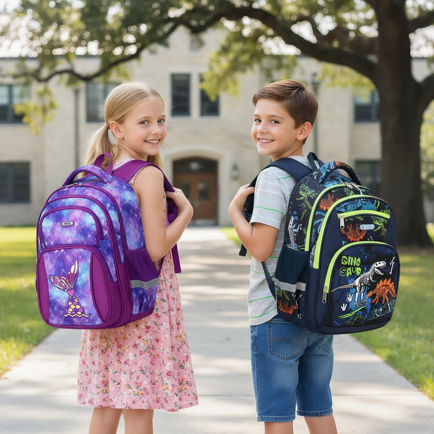 Thumbnail 2 de Zaino per bambini per ragazze 40,6 cm – Borsa scolastica resistente e confortevole