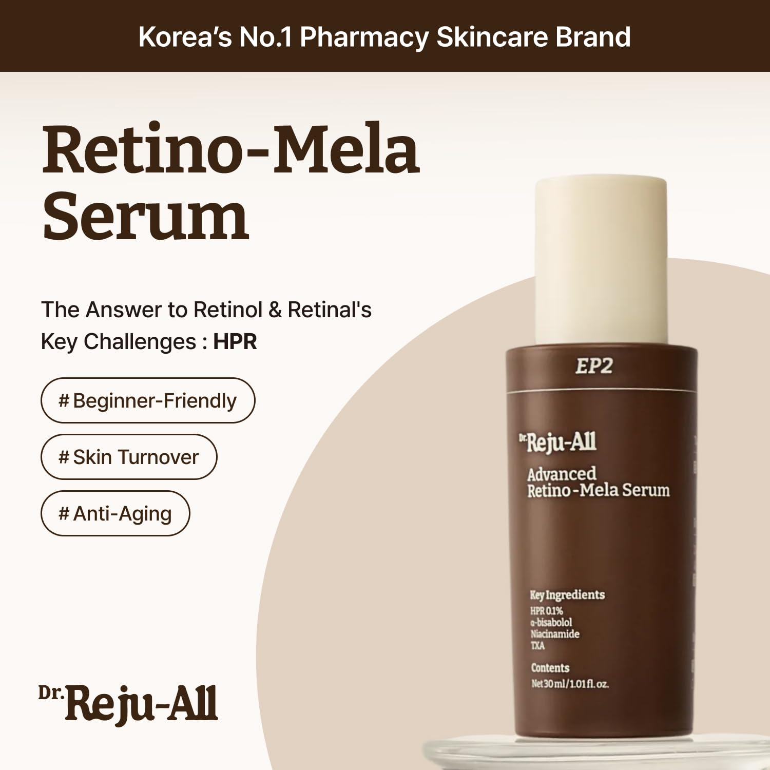 Detalle 2 de Dr. Reju-All Retinol Serum 1 Fl Oz
