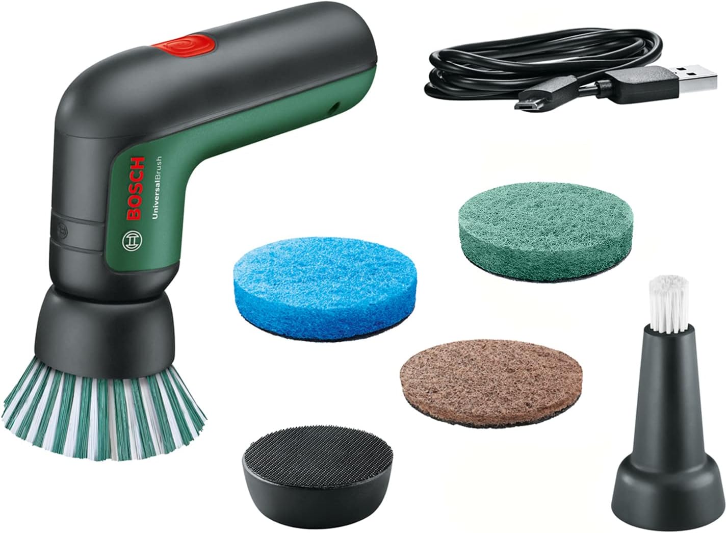 Thumbnail 5 de Bosch UniversalBrush : brosse de nettoyage électrique avec batterie intégrée 3,6 V et 4 accessoires