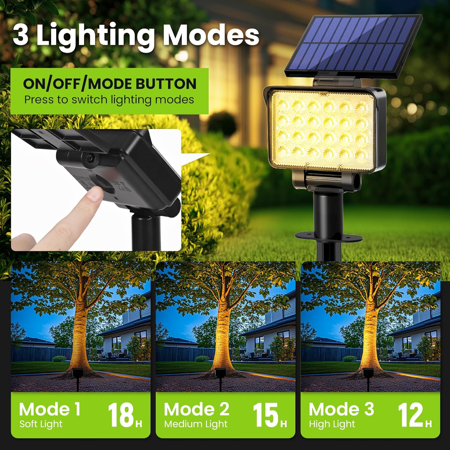 Thumbnail 3 de Solpex Solar Spot Lights 4 Pack