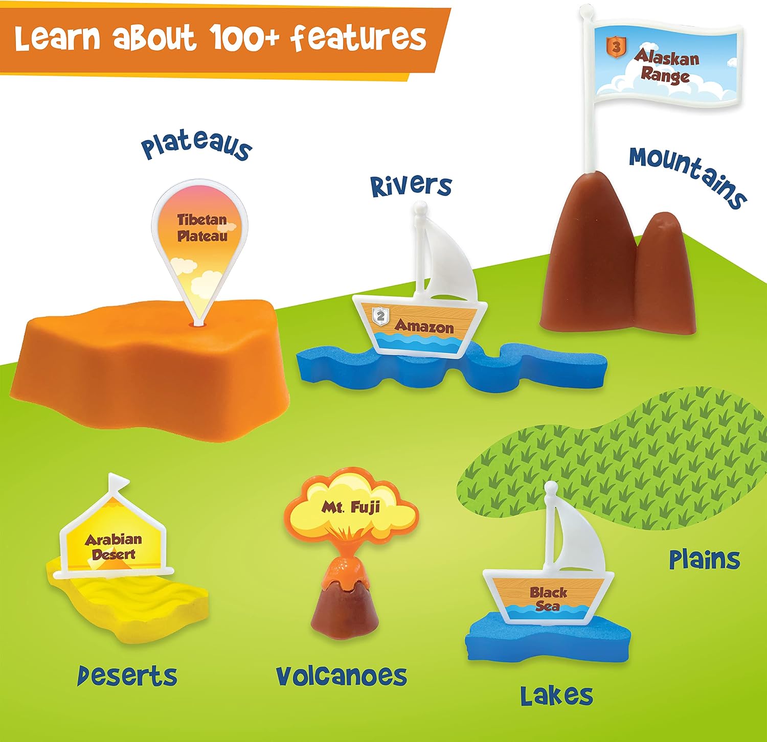 Detalle de Imagimake Geography Puzzle for Ages 8+