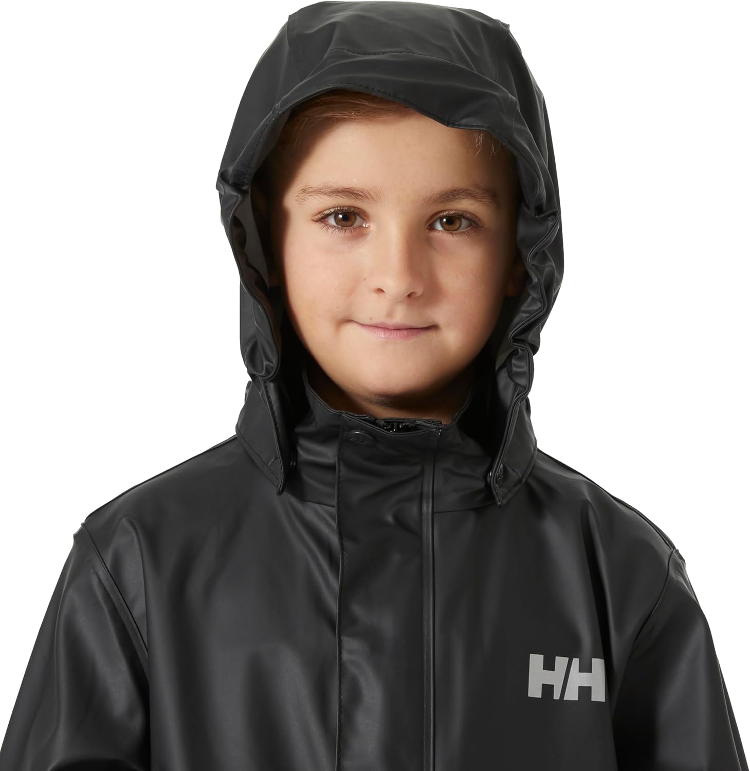 Detalle de Helly Hansen Unisex Junior Moss Rain Jacket