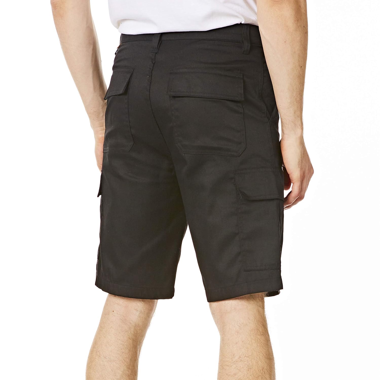 Detalle de Iron Mountain IMSHO226 Mens Workwear Multi Pocket Cargo Shorts – Black, 44W